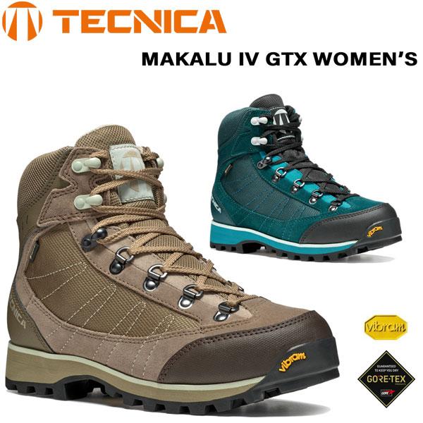登山靴 テクニカ TECNICA マカルー4 MAKALU4 女性用 SHADOW PIEDRA-RICHLAVA ゴアテックス ハイカット トレッキングシューズ