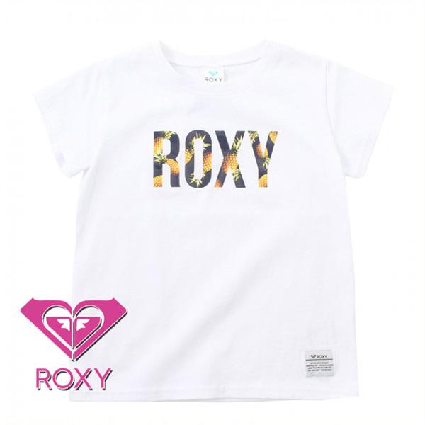 ロキシー Tシャツ 子供 キッズ 半袖 パイナップル デザイン モチーフ プリント トップス T Shirts Paradise Roxy ビーチ メール便配 Tst Moveセレクト 通販 Yahoo ショッピング
