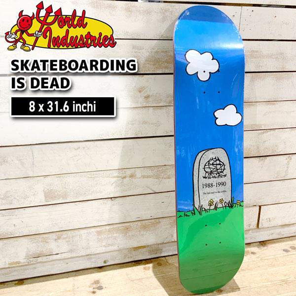 ワールドインダストリー デッキ WORLD INDUSTRIES SKATEBOARDING IS 