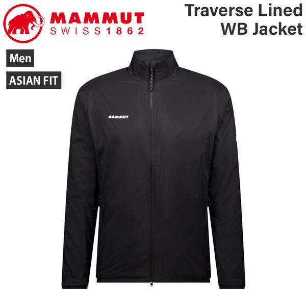 MAMMUT TRAVERSE LINED WB JACKET AF MEN 0001 BLACK マムート トラバースライニングWBジャケット メンズ ブラック ウインドブレーカー