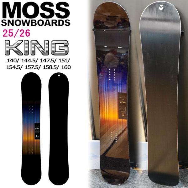 モス 予約 25-26 キング MOSS KING スノーボード 板 25-26-BO