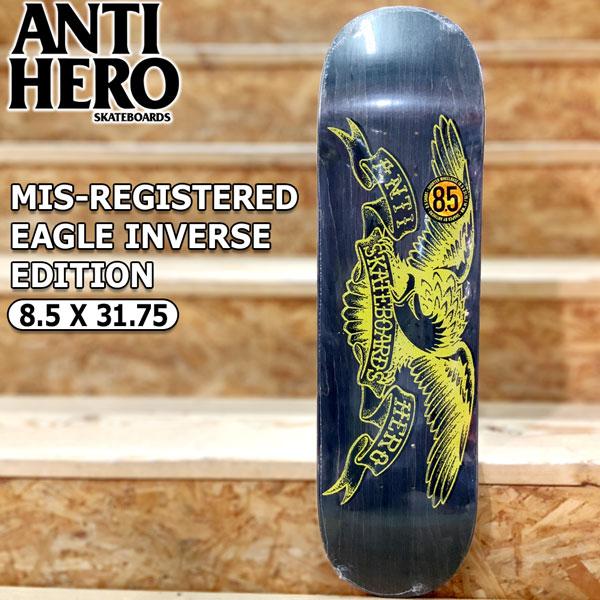 毎週更新 美品 ANTIHERO 7.81インチ x 31.75インチ アンチヒーロー