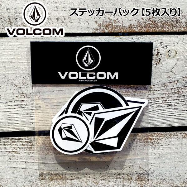 VOLCOM ボルコム ステッカーセット(VOLCOM STICKER SET)ストーンステッカー5枚セット VOLCOM JAPAN正規品