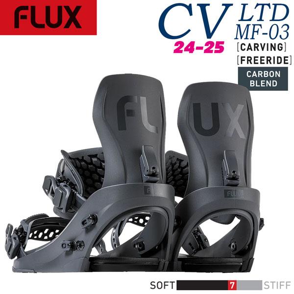 24-25 FLUX cv スノーボードビンディング ブラック サイズ: L