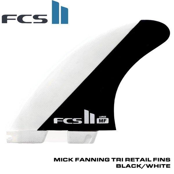 T[t{[h tB FCS2  MF PC BLACK/WHITE MEDIUM TRI RETAIL FINS BLACK/WHITE ~bNt@jO