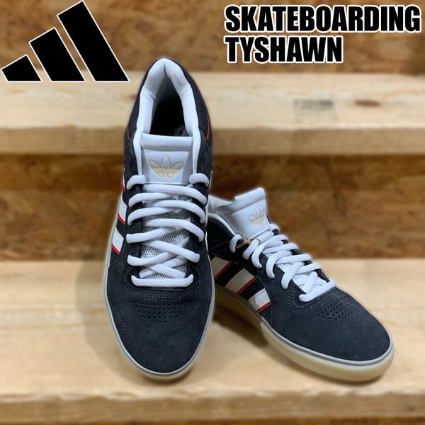 アディダス ADIDAS SKATEBOARDING TYSHAWN Carbon/Crystal White/Better Scarlet KJ0194 タイショーン 日本正規品