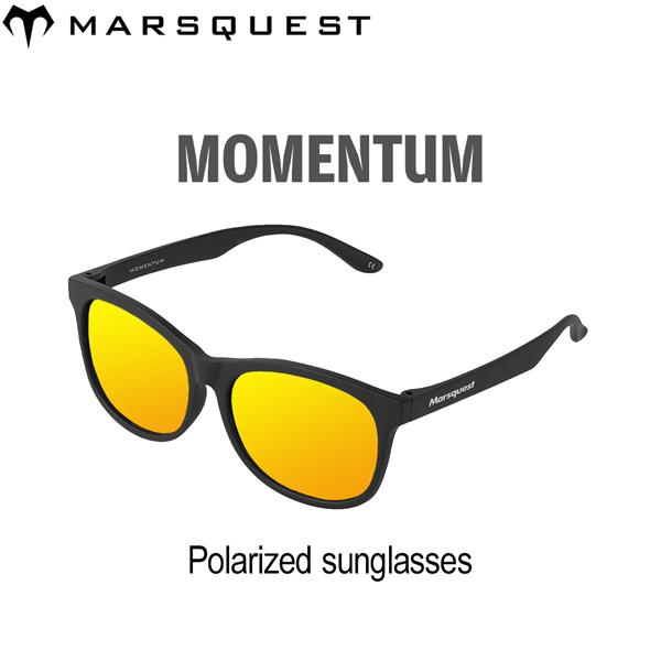 マーズクエスト モーメンタム カーボンブラックｘネオンゴールド MARSQUEST MOMENTUM Carbon Black x Neon Gold 眼鏡 サングラス