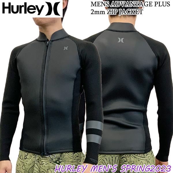 ウエットスーツ ジャケット ハーレー 23 HURLEY ADVANTAGE PLUS 2mm ZIP JACKET フロントジップ タッパー 日本規格正規品 :mzfzjk23:MOVE 通販 hurley タッパー MLサイズ