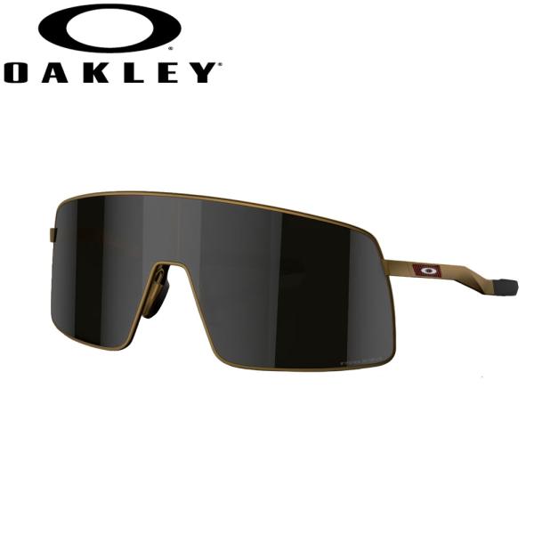 オークリースートロTIサングラス　美品　おしゃれ OAKLEY オークリー サングラス ストロ SUTRO TI Matte GoldPrizm