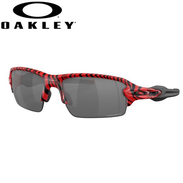 OAKLEY オークリー サングラス FLAK 2.0 フラック2.0 009271-5161  OO9271-5161　9271-51 9271-5161 ASIAN FIT レッドタイガー　プリズムブラック 度付対応可 オークリー サングラス フラック FLAK 2.0 (A) OAKLEY フレーム：Red