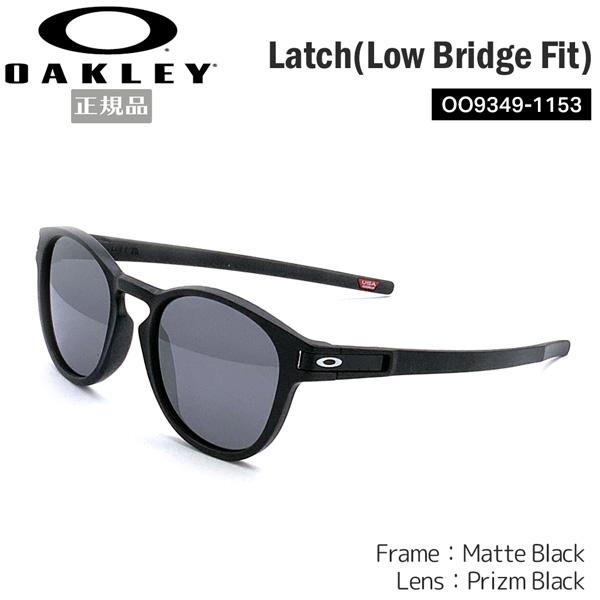 オークリー サングラス Oakley Latch ラッチ Asianfit Matte Black Prizm Black Oky Sun Move 通販 Paypayモール