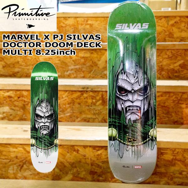 スケボー デッキ プリミティブ PRIMITIVE MARVEL X PJ SILVAS DOCTOR 