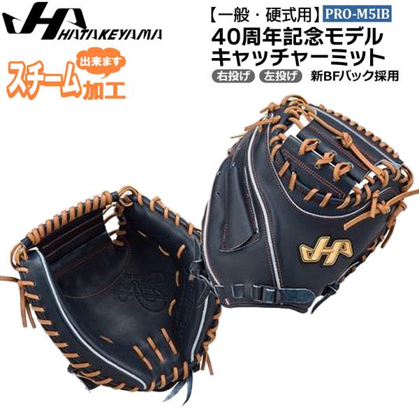 ハタケヤマ　40周年記念モデル　W-M5IB　硬式用　捕手用　日本製　型付済み ハタケヤマ 40周年記念モデル W-M5IB 硬式用 捕手用 日本製 型付