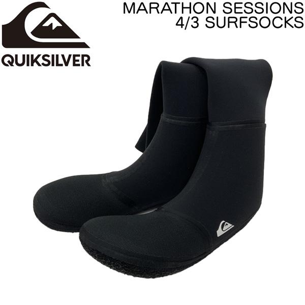 【正規代理店商品】●BRAND ： QUIKSILVER(クイックシルバー)●品 番 ： QSA234706T●品 名 ： MARATHON SESSIONS 4/3 SURFSOCKS●SIZE ： ・25cm・26cm・27cm・28c...