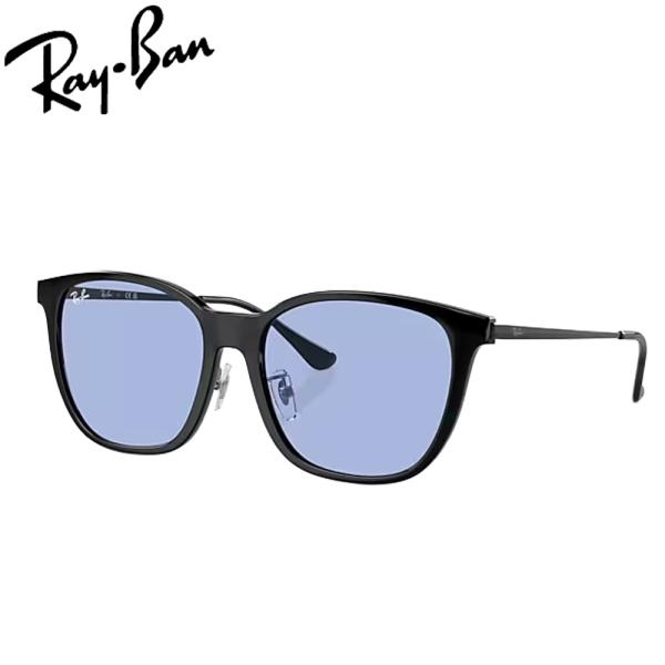レイバン サングラス スクエアモデル RAYBAN  フレーム：BLACK レンズ：BLUE