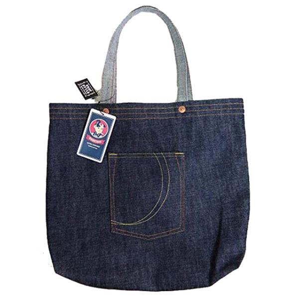 桃太郎ジーンズ（MOMOTARO JEANS） B-10 デニムトートバッグ : ムーヴ