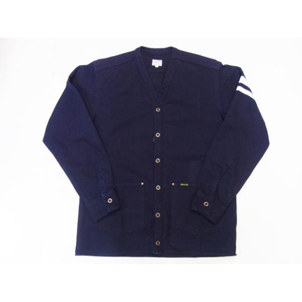 桃太郎ジーンズ インディゴドビー・ワークカーデガン 桃太郎ジーンズ（MOMOTARO JEANS） 【05-315】インディゴドビー