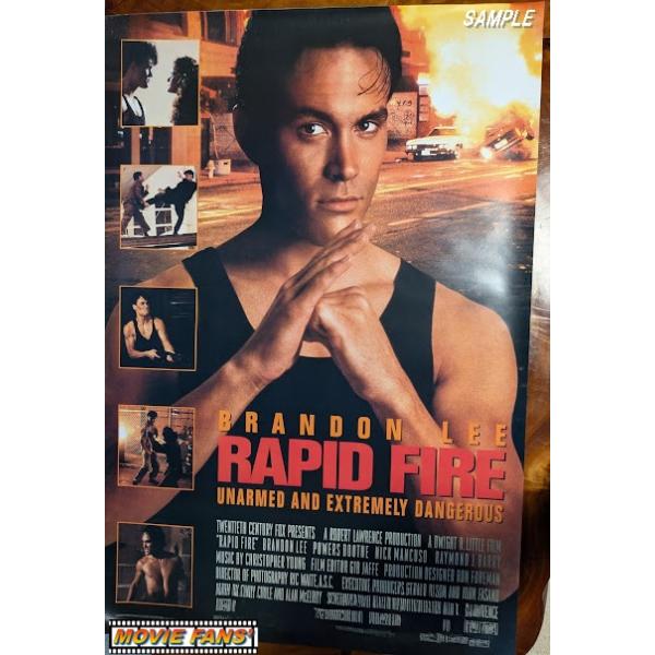 映画ポスター（外国製・未使用品）】『ラピッド・ファイアー Rapid