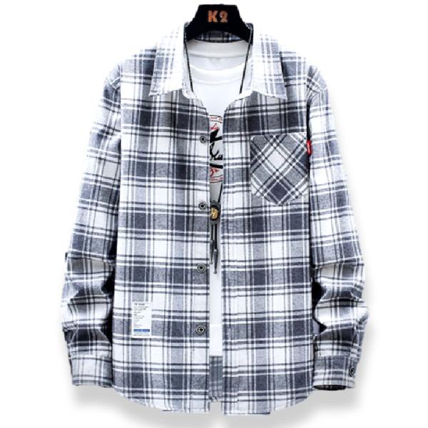 メンズ ファッション チェックシャツ 長袖 カジュアル アメカジ ストリート 春 秋 冬 Men Ls0009 Men Ls0009 Mowmow 通販 Yahoo ショッピング