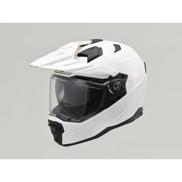 脱着式バイザー装備。口元の通気性に優れたアドベンチャーモデル。・カラー：ホワイト・サイズ：M・高強度帽体 ABS+PC・SG規格メーカー品番 62188