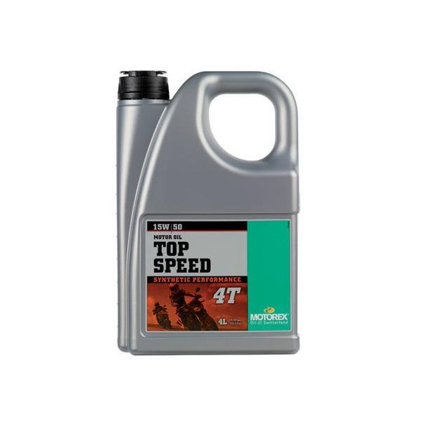 モトレックス トップスピード 4T 4サイクルオイル 15W-50 4L