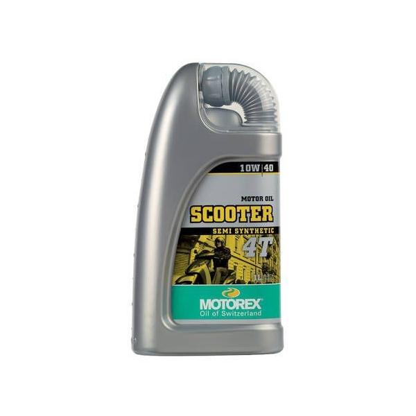モーターサイクル用エンジンオイル 4L モトレックス スクーター 4T 4サイクルオイル (バイク用エンジンオイル