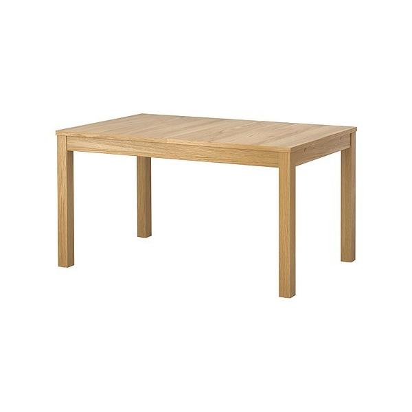 IKEA イケア BJURSTA 伸長式テーブル オーク材突き板 (001.616.63)