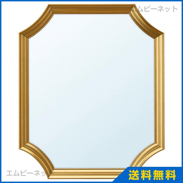 IKEA イケア ミラー ゴールドカラー SVANSELE スヴァンセーレ 53x63 cm 404.712.77 :40471277:エムピーネット・ヤフー店 通販 IKEA ミラー SVANSELE スヴァンセーレ