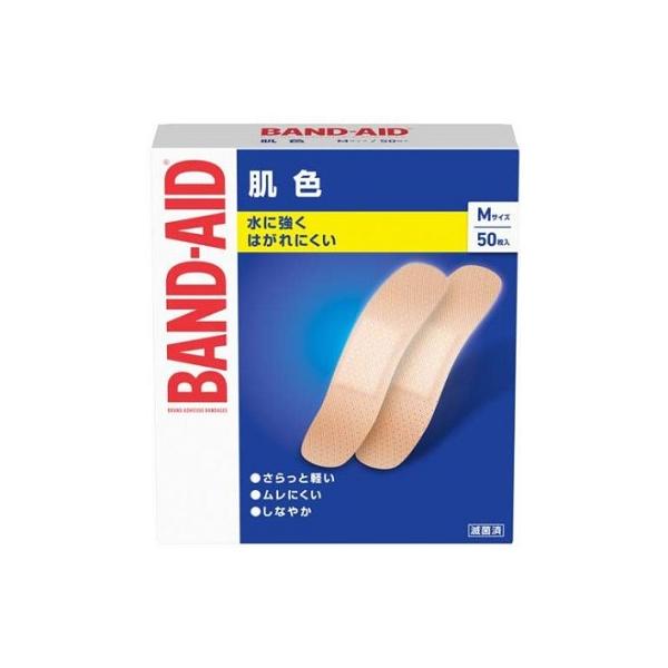 貼り心地が良く、端からはがれにくい「オーバル形」を採用。ユニークなカタチがパッド部分(創傷部分)にかかるストレスを軽減します。また、テープの端が丸くなったことではがれにくい。すべてのバンドエイド(R)は滅菌済です。テープサイズ：19×76ｍ...