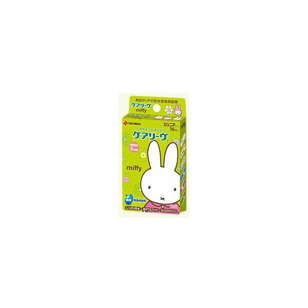 他サイト： ニチバン ケアリーヴ　キャラクター　ミッフィー　ジュニアサイズ　１６枚入　ＣＬＢ１６ＭＦＮ ※お取り寄せ商品の商品画像