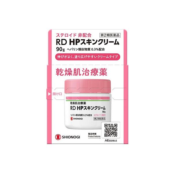 RD HPスキンクリームに含まれるヘパリン類似物質は、保水性、親水性が高く、乾燥しやすい膝下、背中、腰回り、顔など、カサカサしたり、白く粉ふきがある乾燥肌の症状を改善します。お肌の乾燥が進むと、バリア機能が低下し皮膚が炎症しかゆみをおこす場...