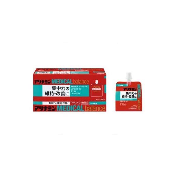 他サイト： 【アリナミン製薬】アリナミン メディカルバランスT ソーダ風味 100ml×6個 [医薬部外品] ※お取り寄せ商品の商品画像