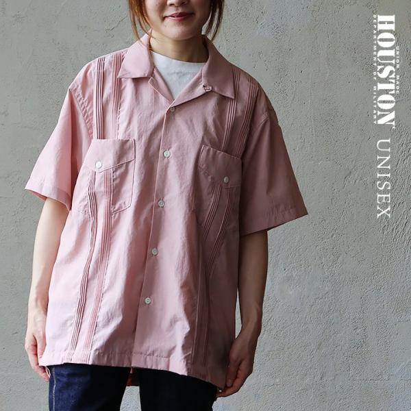 PATY キューバシャツ シャツ 5分袖 メンズ 開襟 オープンカラー T/C