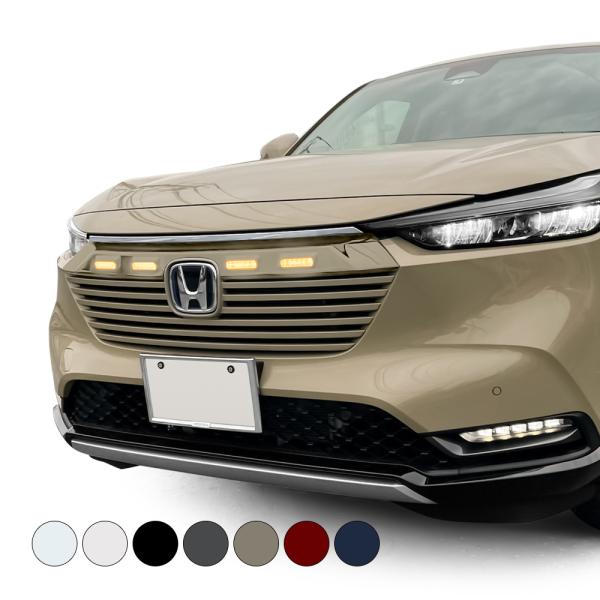 新型 ヴェゼル RV系 フロントグリルガーニッシュ アッパーカバー