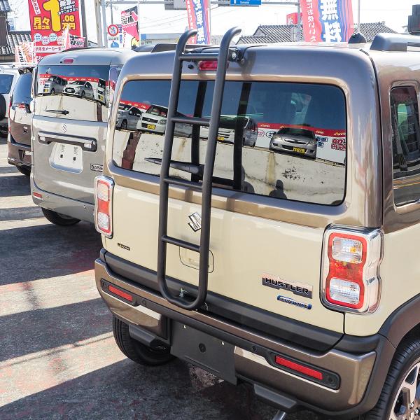 ハスラー MR52S MR92S リアラダー スチール製 はしご ハシゴ 梯子