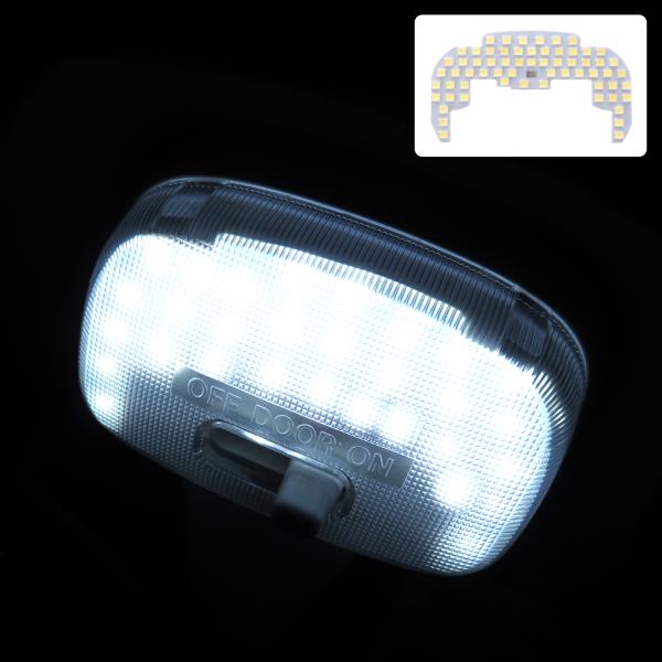 キャリイ スーパーキャリイ LED ルームランプ フロント用 3chip SMD 63灯 ホワイト 室内灯 カスタム パーツ 内装