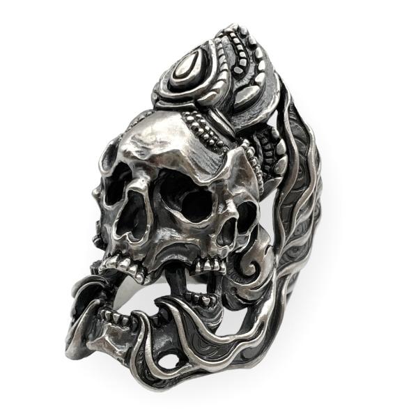 avatara アヴァターラ スカル インドラ シルバーリング 22号　5579 avatara アヴァターラ スカル インドラ シルバーリング 22号5579