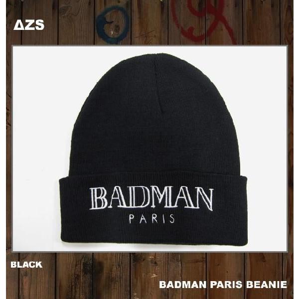 △ZSアザス BADMAN PARIS BEANIE ビーニー KNIT CAP ニット