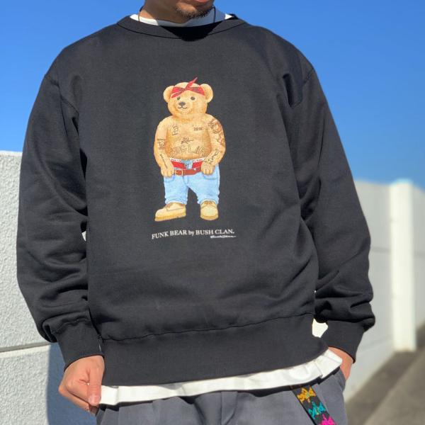 FUNK BEAR サンプリング パーカー ブッシュクラウン golf-gakkai.jp