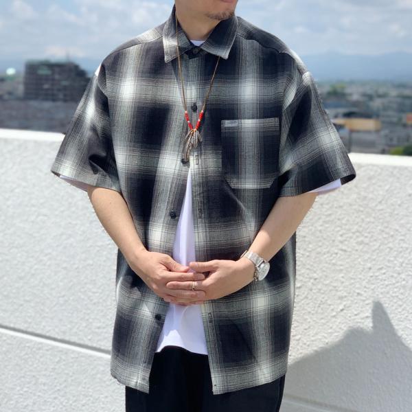 全6色 キャルトップ CALTOP USA カルトップ チェックシャツ オンブレチェック 半袖 OMBRE CHECK S/S SHIRT USA製  アメリカ製