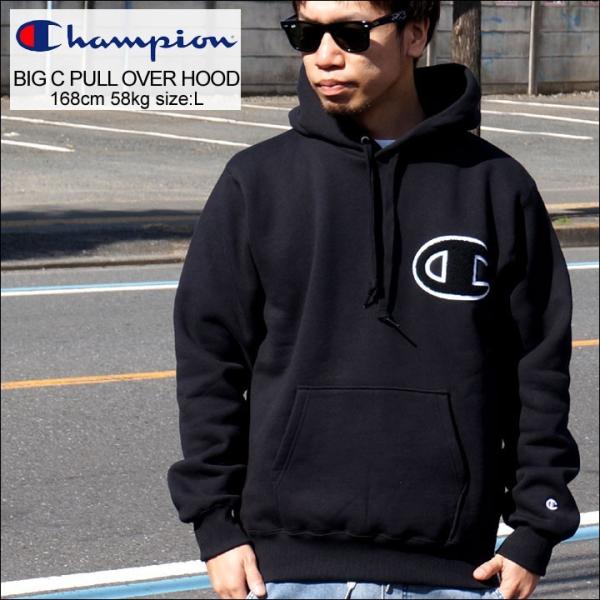 Champion（チャンピオン） パーカー BIG C LOGO HOOD プルオーバー