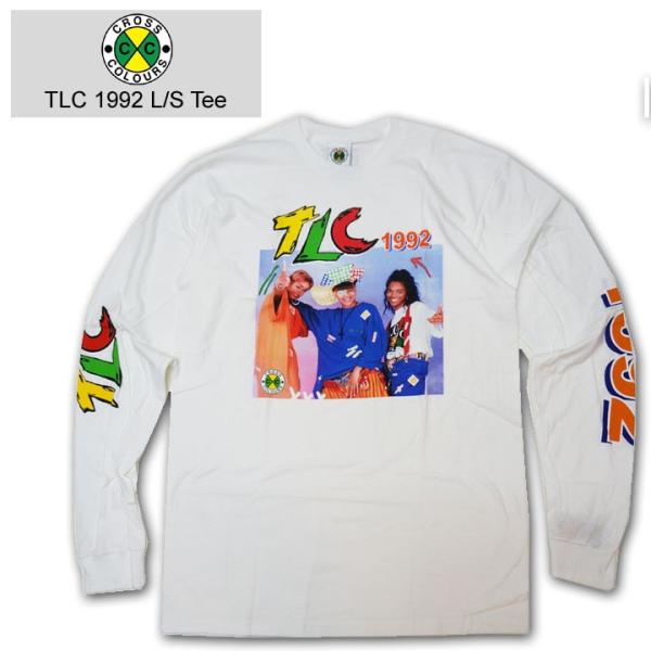 CROSS COLOURS クロスカラーズ TLC 1992 L/S Tee ホワイト 白