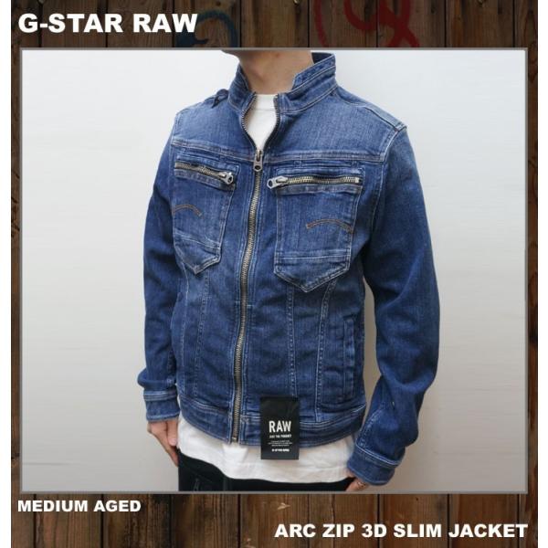 G-STAR RAW ジースターロウ デニムジャケット ARC ZIP 3D SLIM 