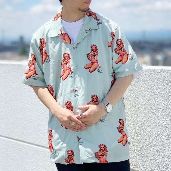 HUF アロハシャツ HUF（ハフ） 半袖シャツ アロハシャツ ROCKIN' JELLY BEAN S/S RESORT