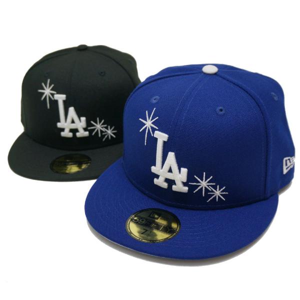 NEW ERA（ニューエラ） キャップ 59FIFTY LA DODGERS SPARKLE FITTED