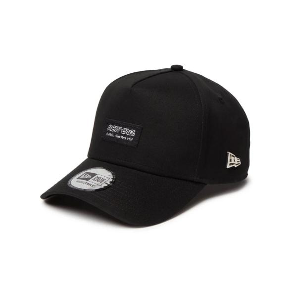 帽子 FCRB NEW ERA FLAG LOGO 9FORTY CAP BLACK NEW ERA（ニューエラ） キャップ 9FORTY A-Frame Metal Flag ブラック