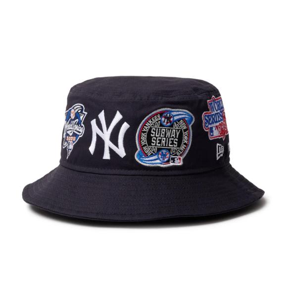 NEW ERA ニューエラ バケットハット BUCKET-01 MLB Many Patch