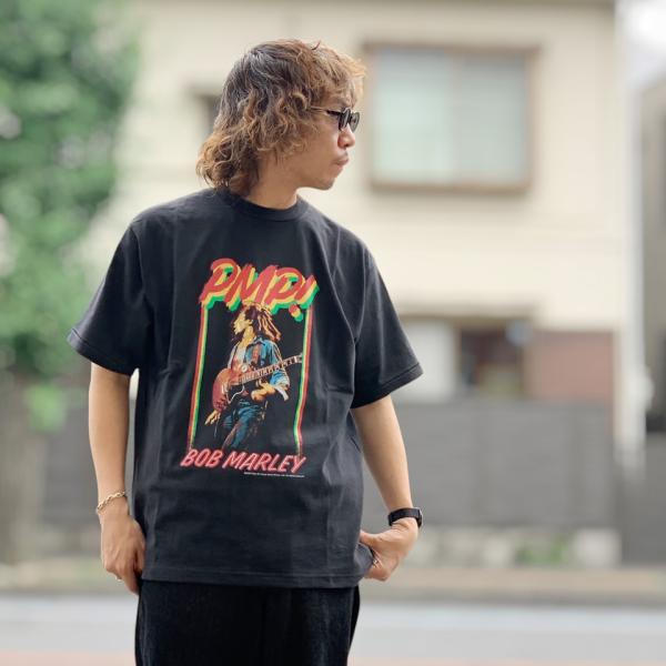 Man ポップアップ　 Man 1st Pop Tシャツ ポットミーツポップ POT MEETS POP Tシャツ Bob Marley PMP LIVE! SS