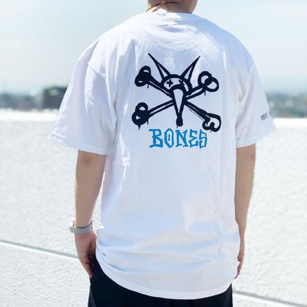 パウエルペラルタ ボーンズ 袖プリント ロングTシャツ size S パウエルペラルタ ボーンズ 袖プリント ロングTシャツ size S