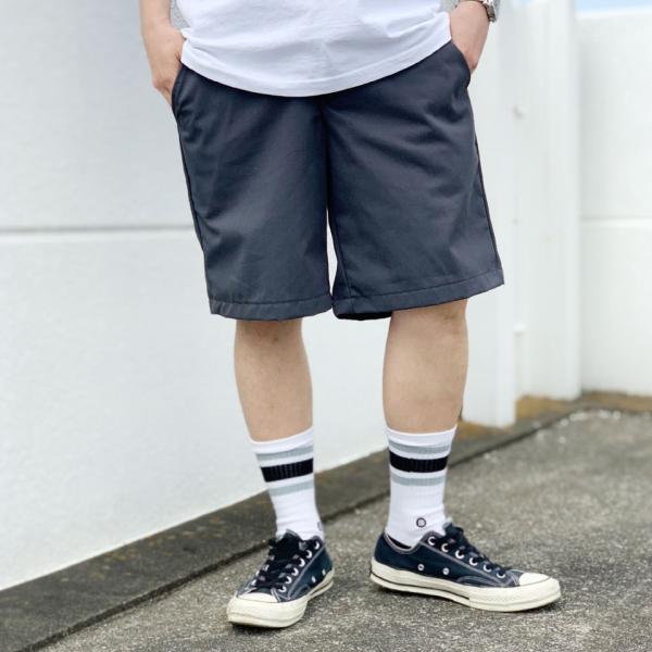 ���b�h�L���b�v ���b�h�J�b�v RED KAP �V���[�g�p���c �V���[�c ���[�N�p���c T/C WORK SHORTS �`���R�[�� CHACOAL �傫���T�C�Y
